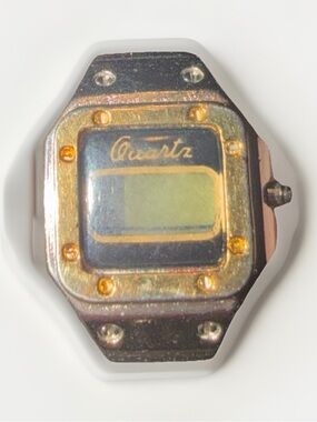 Antique My Tintype Girlfriend American Digital Ring Watch, Quartz